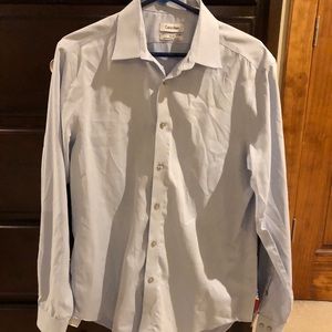 Calvin Klein button down slim fit long sleeve
